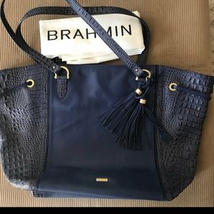 Brahmin CHEYENNE SEDONA Vintage Blue Tote